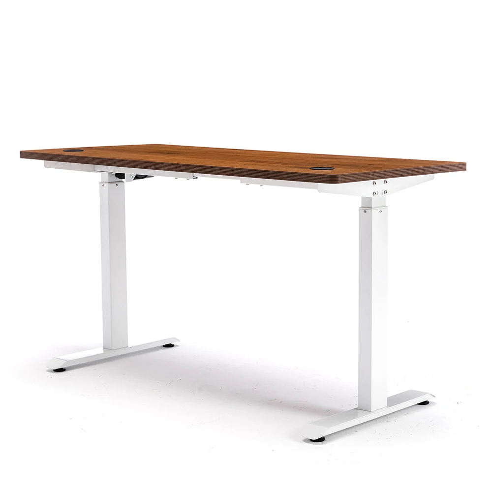 I-shaped electric office table height adjustable standing desk