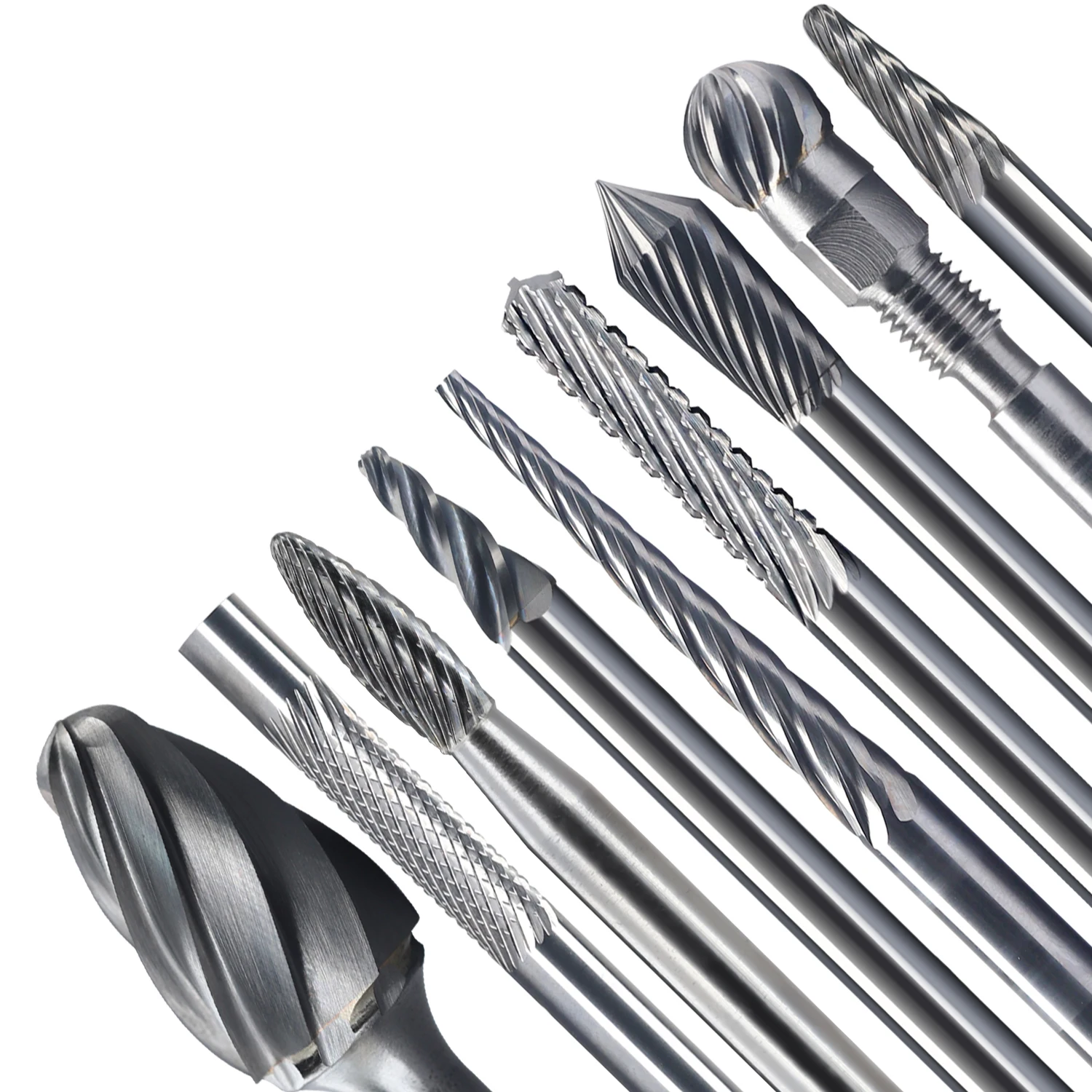 Tungsten Carbide Burrs Cutting Tools with Customized Size High Quality Carbide Burr Customization for Metal Wood Milling