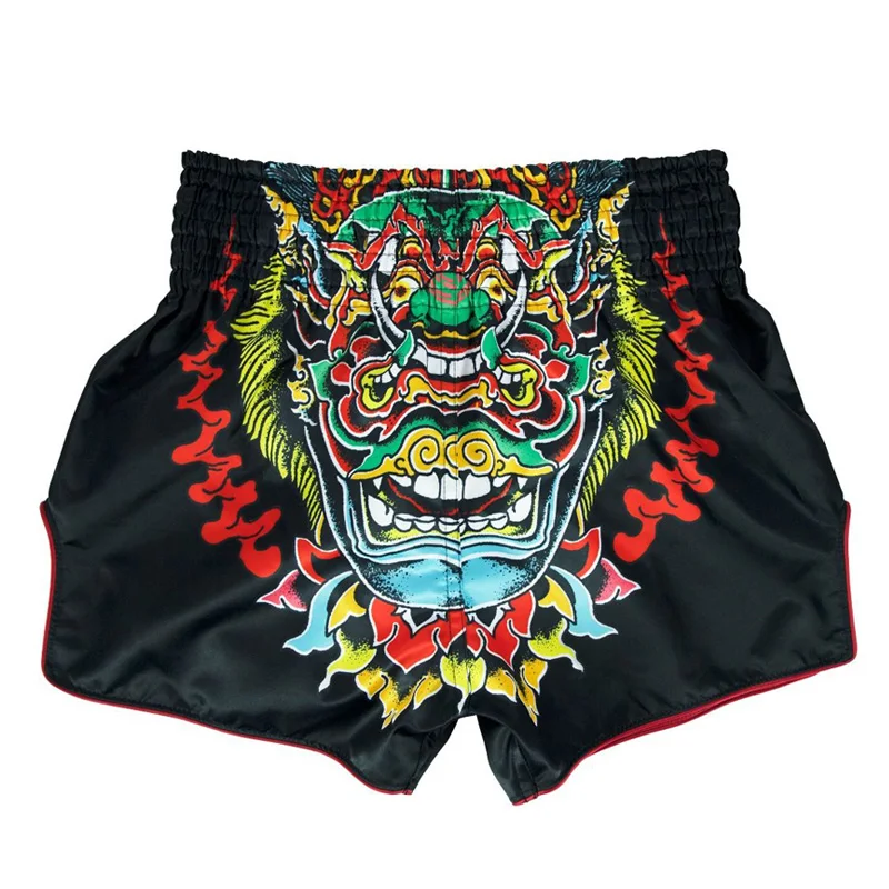 shorts for men Custom gym running nylon polyester martial arts wear boxing muay thai shorts