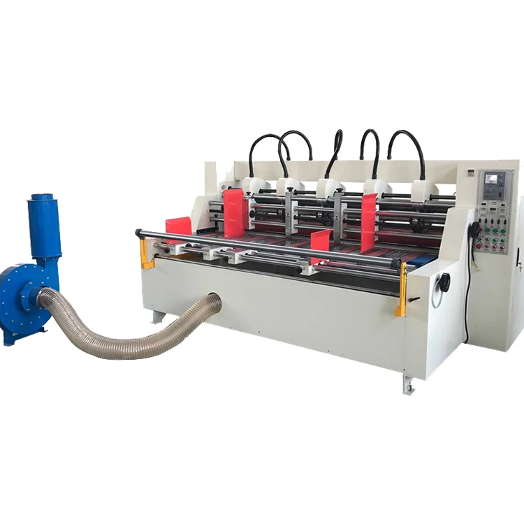 Automatic Belt Feeder Corrugated Paperboard Thin Blade Slitting Creasing Machine, cardboard slitter machine