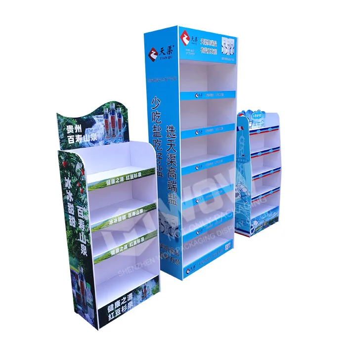 Customized PVC Retail Product Display Stand  PVC Display Stand Suitable For Supermarket Stores