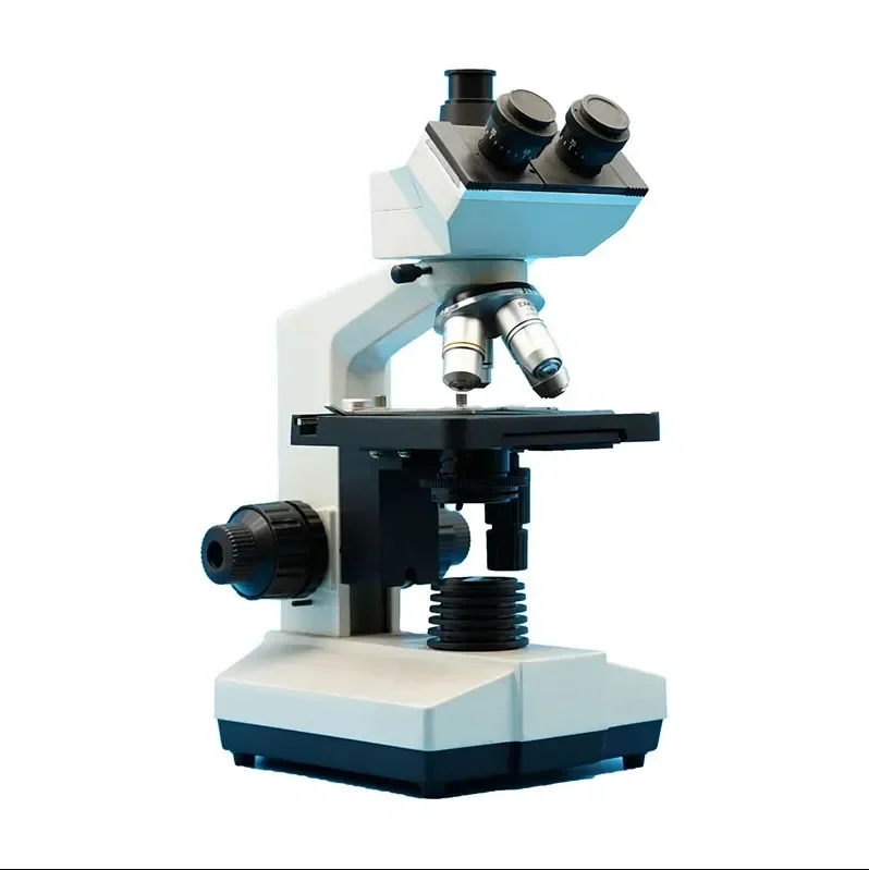 Биологический микроскоп механический бинокулярный композитный оптический лабораторный серии
