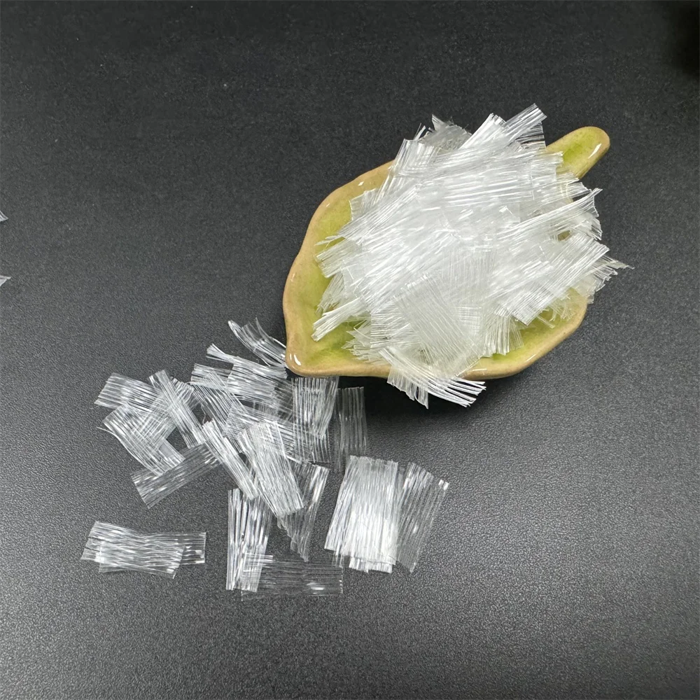 PP Staple Fiber Fibrillated Mesh For Airport Road And Industrial Fioor Which Strictly Need Cracking Resistance