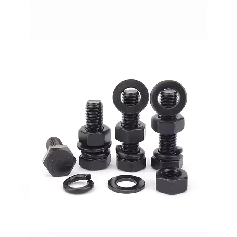 12.9 grade high-strength bolt hexagonal screw nut set complete set of screw accessories M6M8M10M12