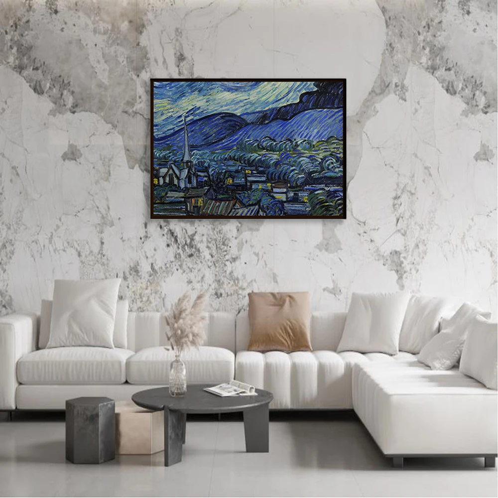 OEM Handpainted Oil Painting Canvas Traditional Style Abstract Art Work of Art for Hotel Custom Model Number