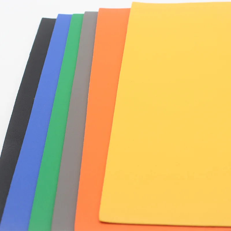 Solid Color 1.4mm Paper Grain Impregnated PU Leather Plain Artificial Shoe Leather Luggage Sofa Car Cover-Wholesale