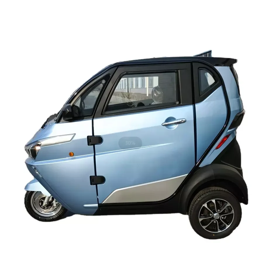 YYC three Wheel Cabin Car with EEC CE Electric Tricycles for passager bike taxi triciclo de cabina