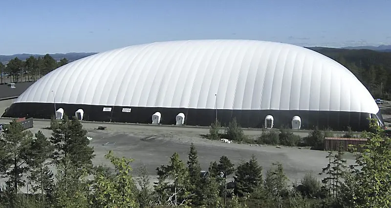 Inflatable Membrane Roof Durable, Lightweight, and Waterproof Roofing for Temporary Shelters, Events, and Sports Arenas