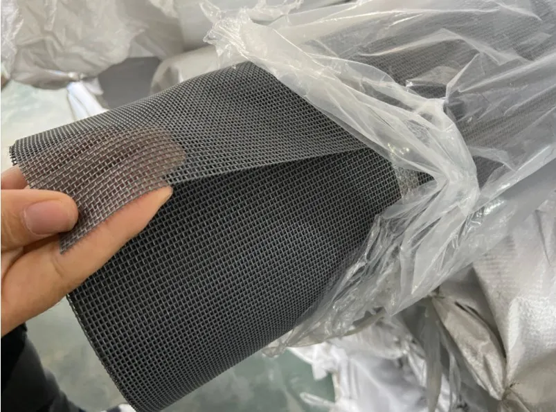 Polyester PVC Coated pets mesh Pet friendly screen bite resistant mesh Pet proof mesh