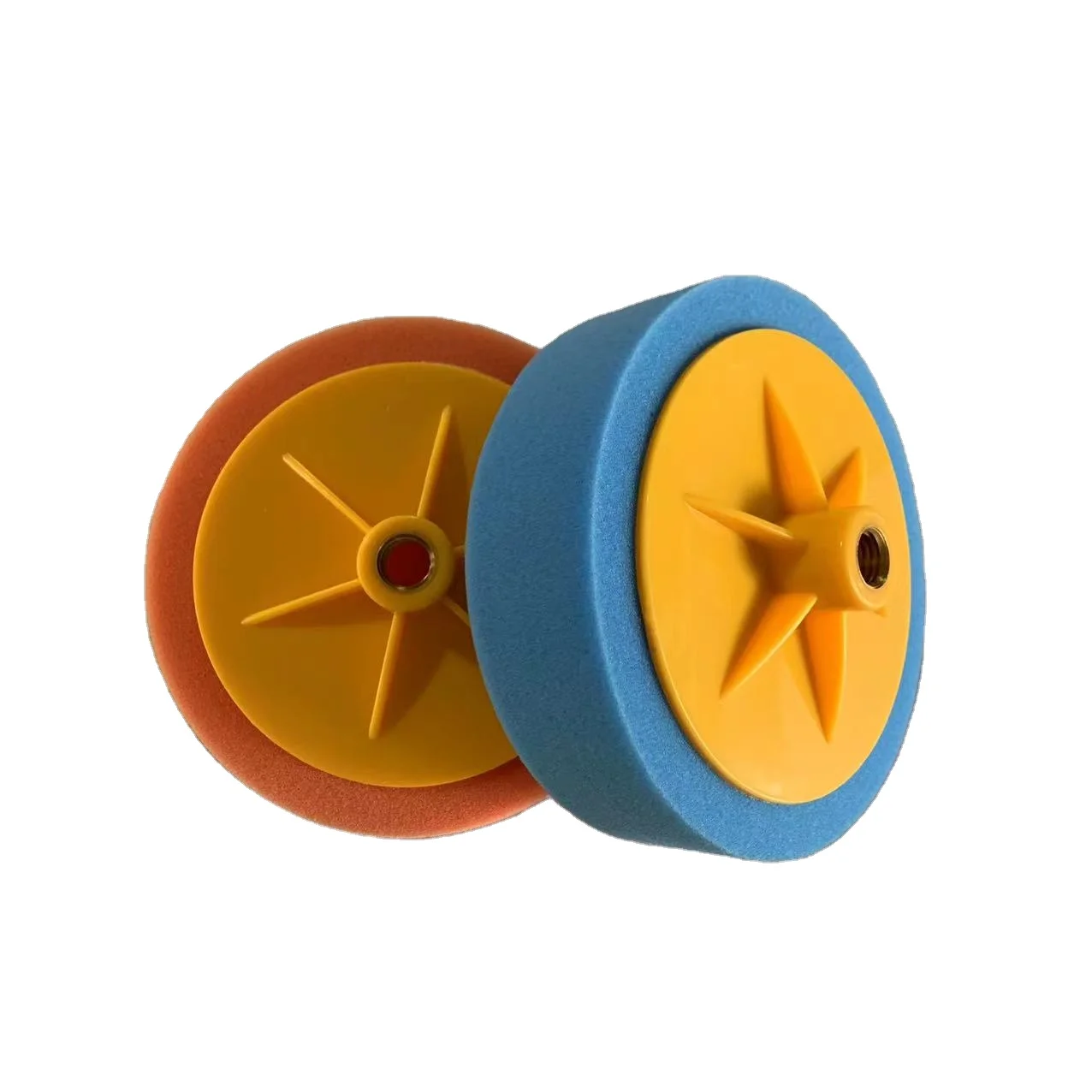 Cross border special for 6-inch M14 / M16 automobile polishing disc sponge wheel belt cover waxing reduction disc polishing mach