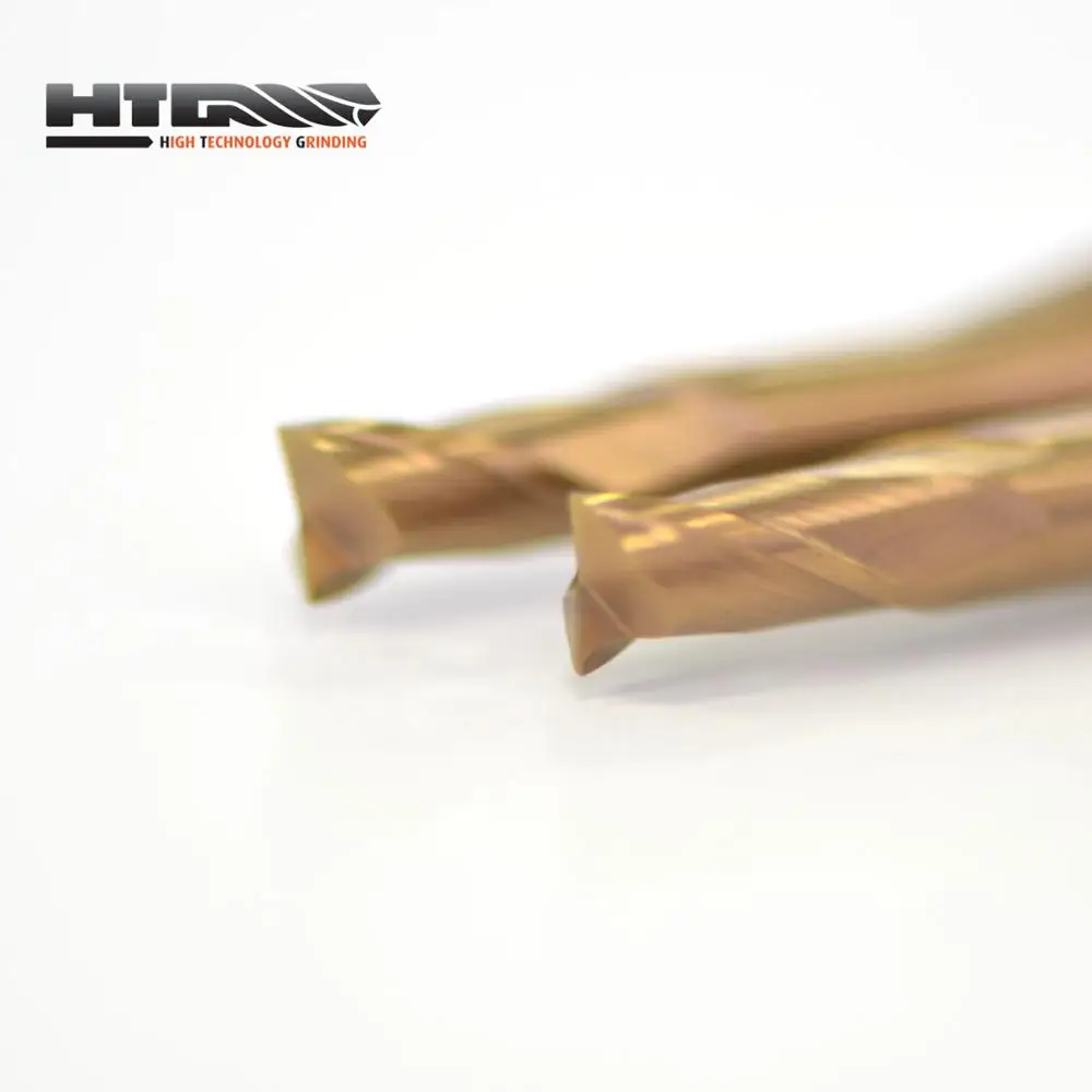  HTG лучшее качество карбида вольфрама 2 каннелюра с микро-торцевая фреза EMT5-0102C-L16-TS10 для нержавеющей стали