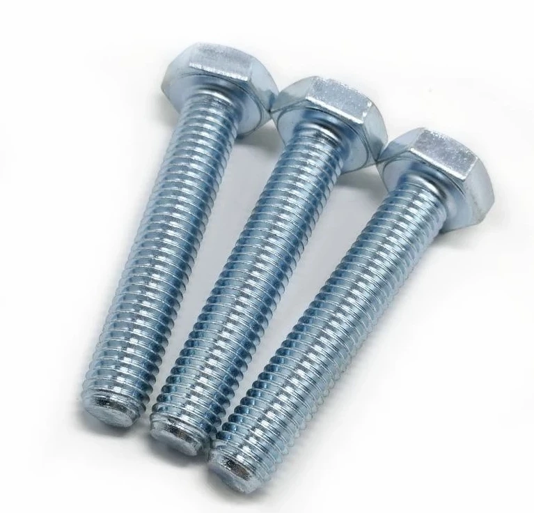 factory direct sale m5 durable din933 galvanization Hex bolt for home use