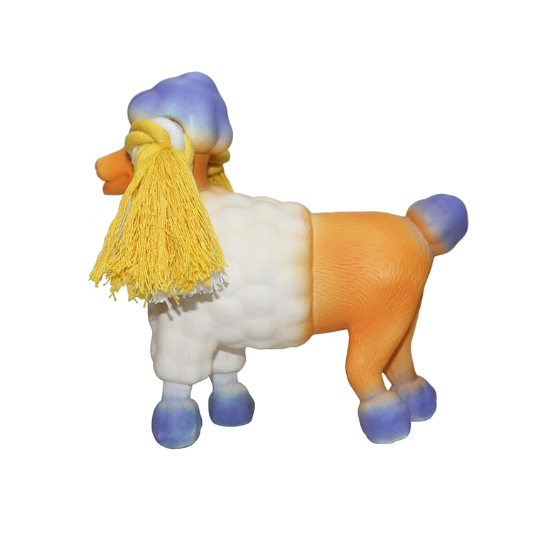 2024 Poodle ears with rope pet toys wholesale factory direct sale affordable good quality cat toys set pet toys