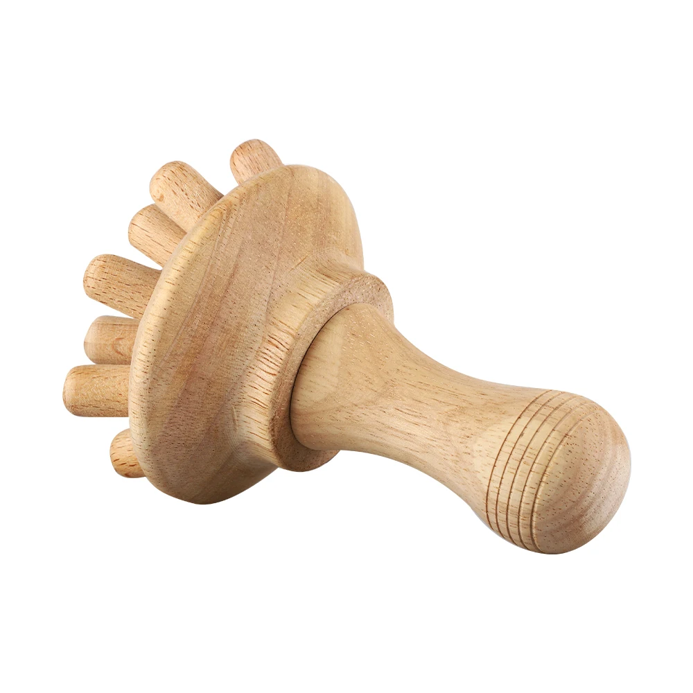 Wood Therapy Massage Roller Maderoterapia Set Wooden Scalp Massager