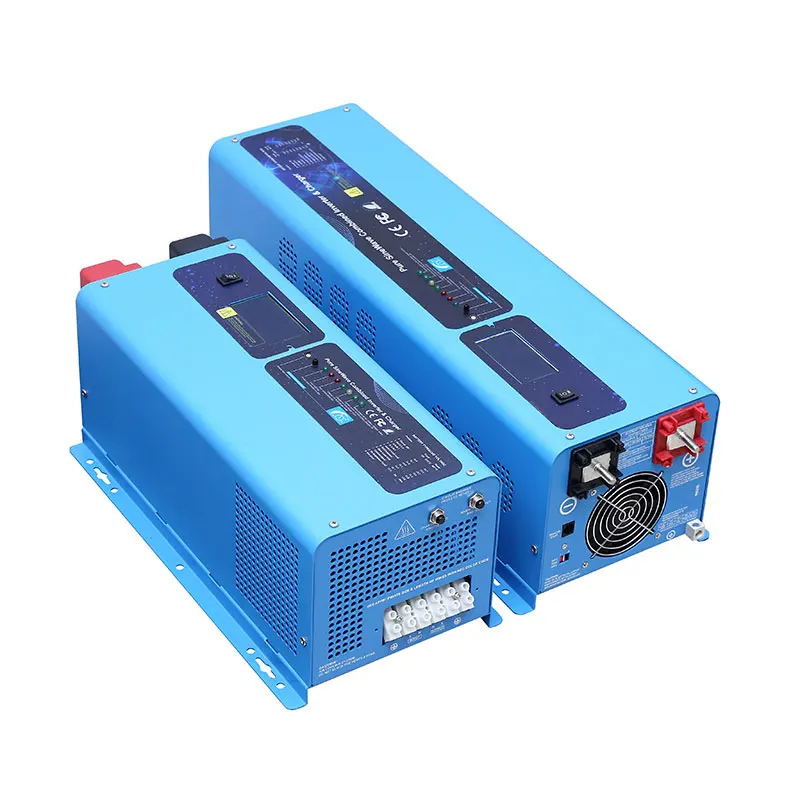 Низкочастотный Инвертор зарядное устройство DC AC 3000W 4000W 5000W 24V 48V 6000W инвертор