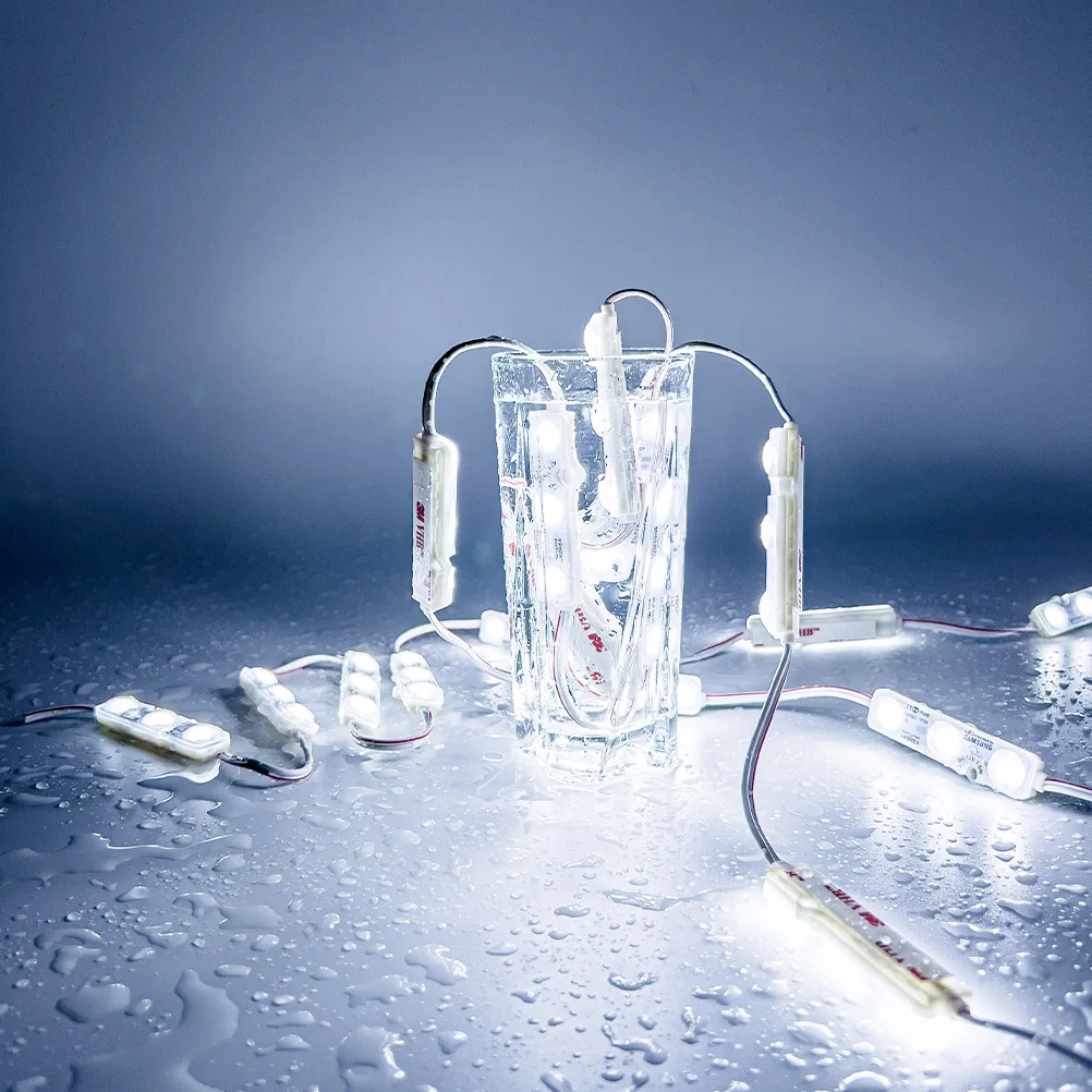 12v 3 light sign lens 1.5w module led 5730 smd led module injection