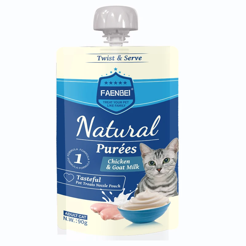 Popular OEM ODM 85g Cat Pet Wet Jelly Snack Treats Wet Jelly cat food pouch