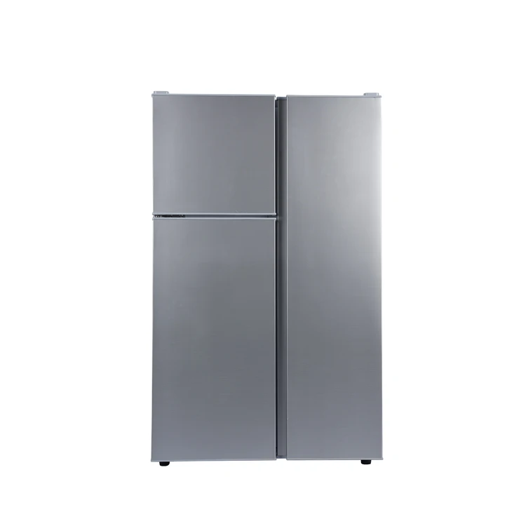 
125T 12V/24V DC three-doors Miniature solar home used refrigerator 