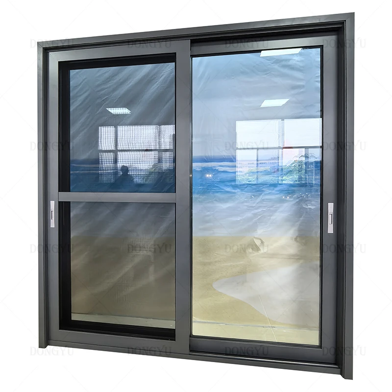 Wellington High Quality Glass Aluminum Lift Sliding Door AS2047 Standard thermal break triple glazed aluminum casement windows