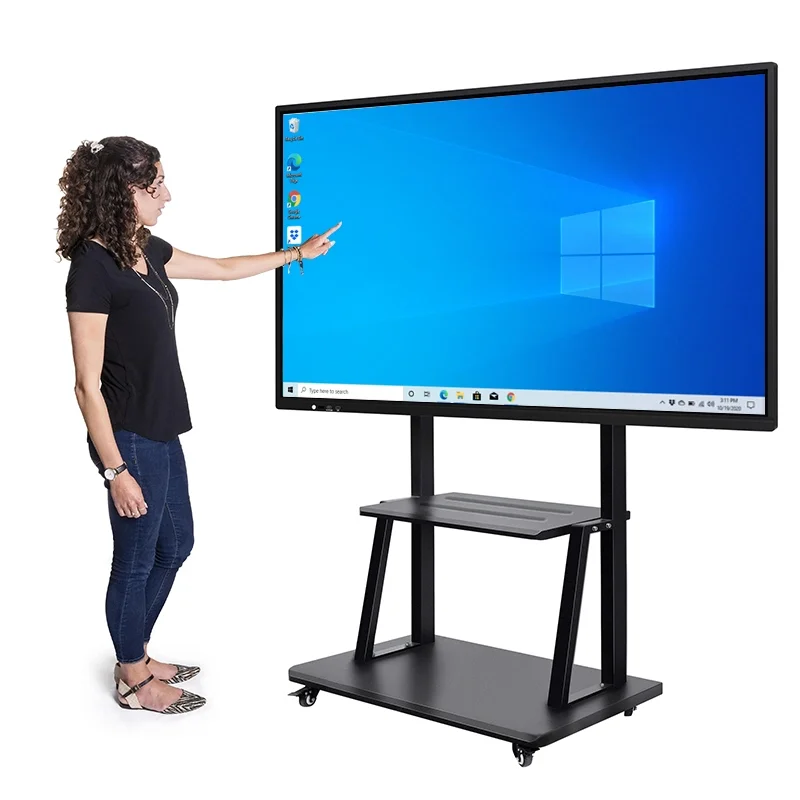 ODM 4K interactive flat panel display 65/75/86 Inch Interactive Smart board Touch Screen Monitor Interactive Whiteboard