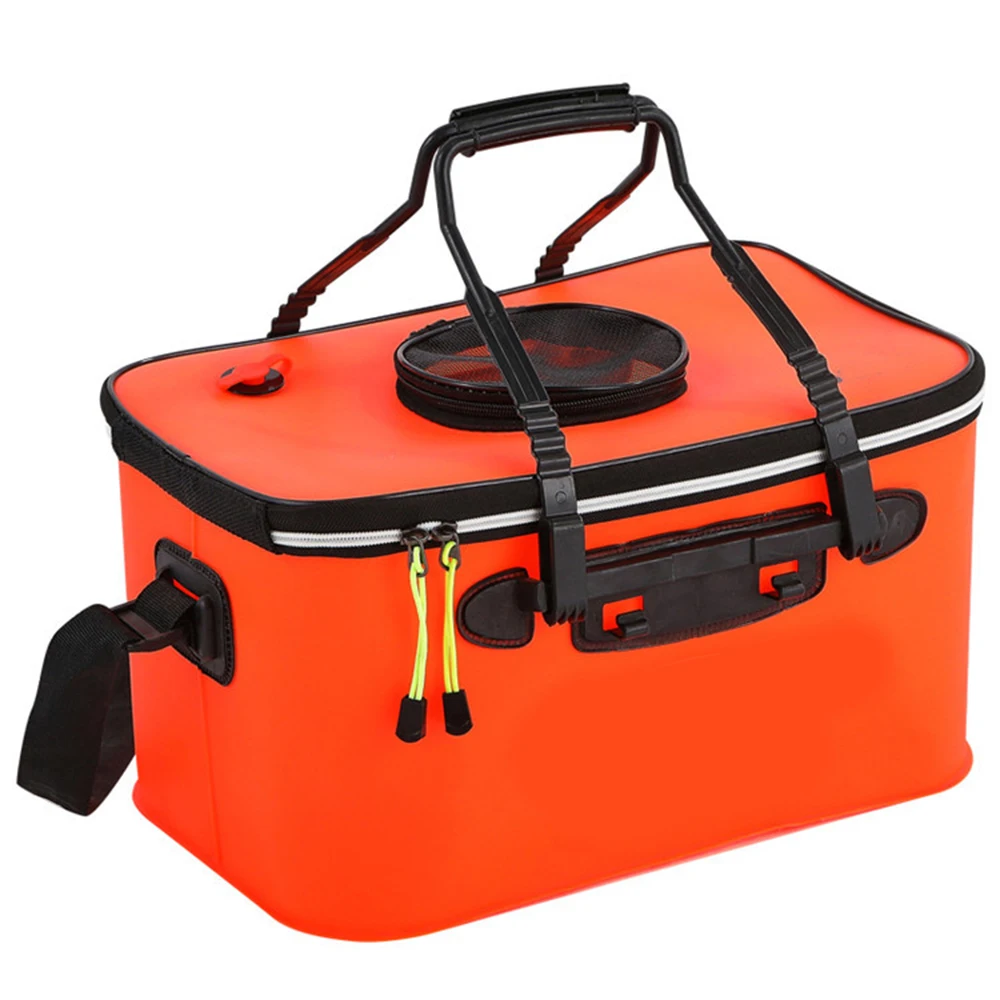 Waterproof Bait Bucket Fish Box Multifunction EVA Fishing Gear Lure Boxes Tackle Cases Custom Fishing Bag
