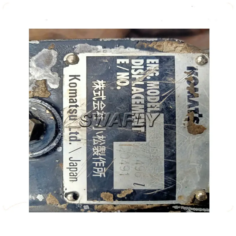 Swafly оригинальный 3D84 3D84E 3D84E-3K полный двигатель в сборе для мини-экскаватора PC30R-8 PC30UU-3 PC35R-8