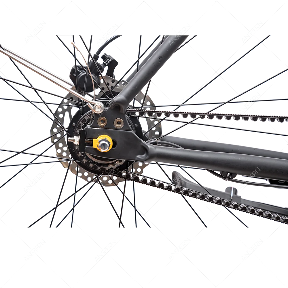 Ansbern New Design 700C Rim Microshift 8 Speed Road City Bike Belt Drive in Bicycle