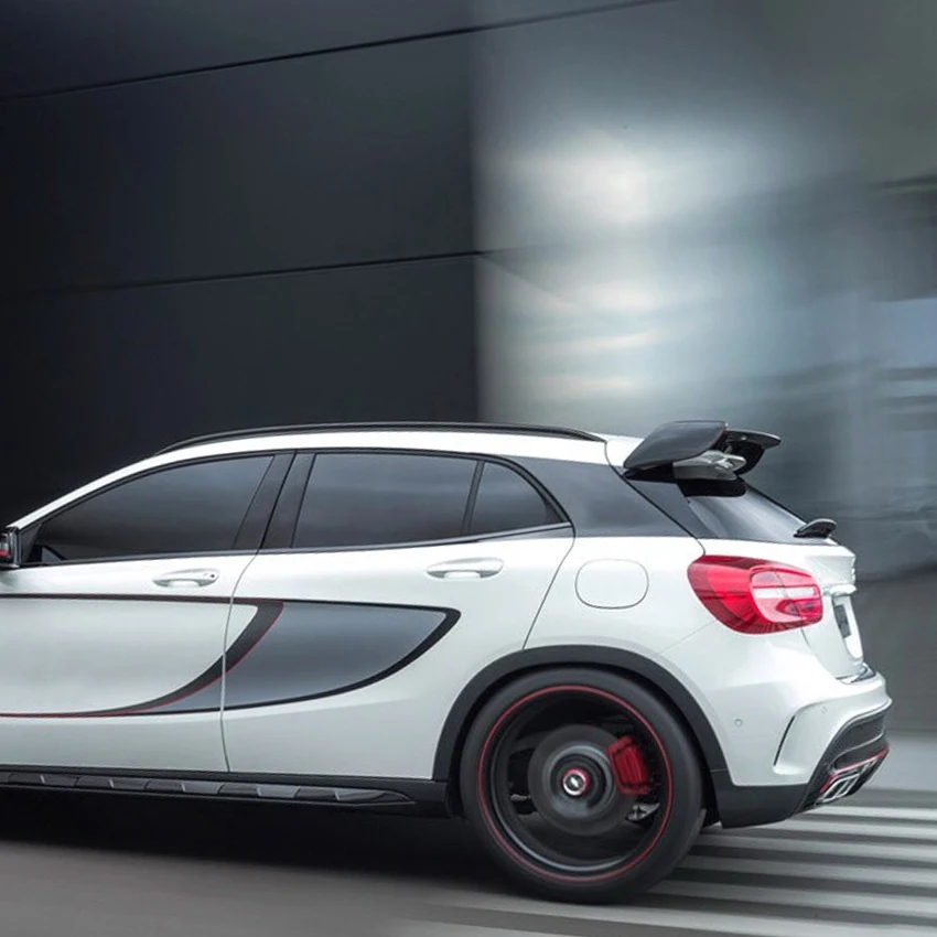 AMP-Z Hot Sales GLA45 Class body kit for Mercedes Benz X156 AMG Spoiler Universal Rear Spoiler 2015 2016 2018 2019