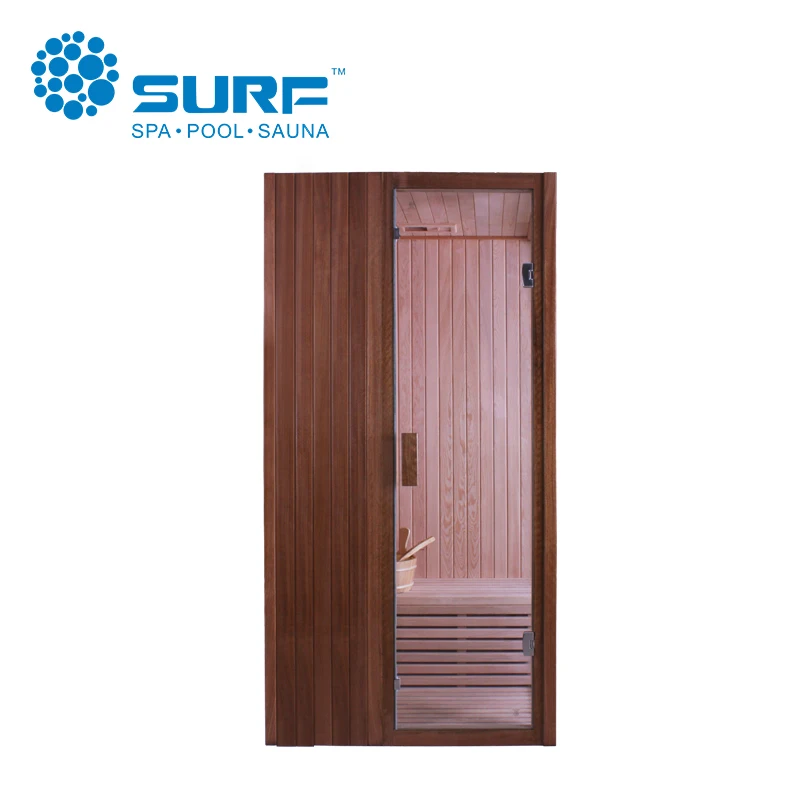 New design imported stove corner traditional led waterproof light glass door electric steam sauna room for sale