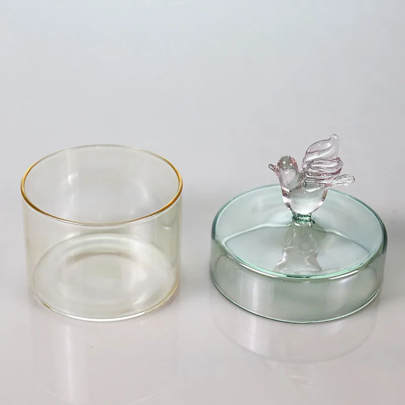 Европейский Маленький Стеклянный торт, прозрачный контейнер для фруктов, десерт, креативная мебель для дома, 56 часов
