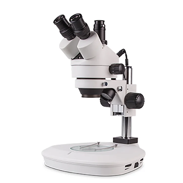 
7x-45x Zoom Binocular Stereo Microscope for PCB check/cellphone/education/jewelery/hospital use 