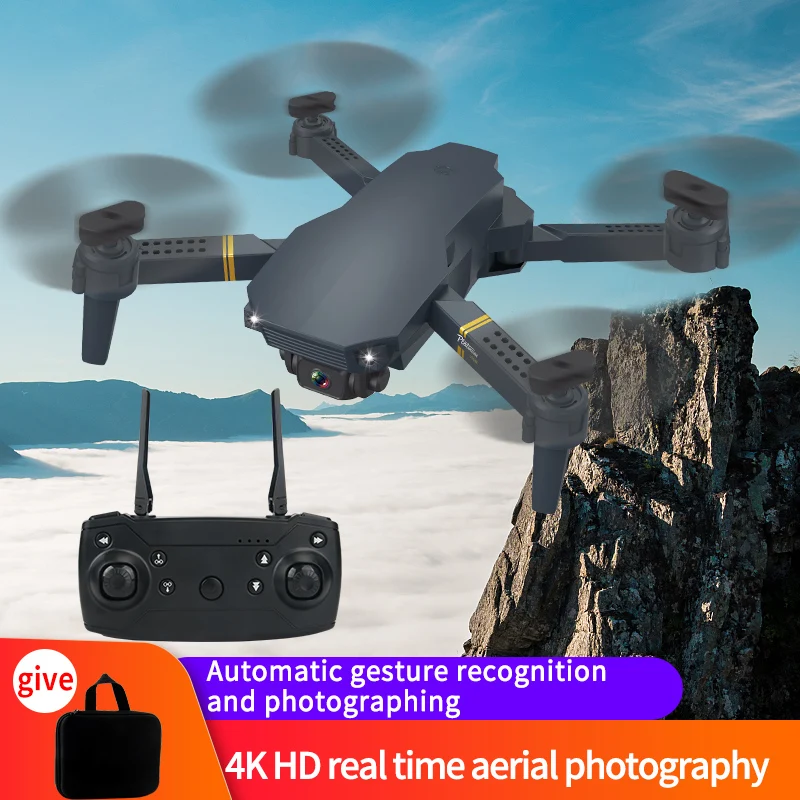  Лидер продаж поставка с завода Дрон двойной камерой 4K HD воздушный Радиоуправляемый квадрокоптер самолет VS DJI MAVIC PRO