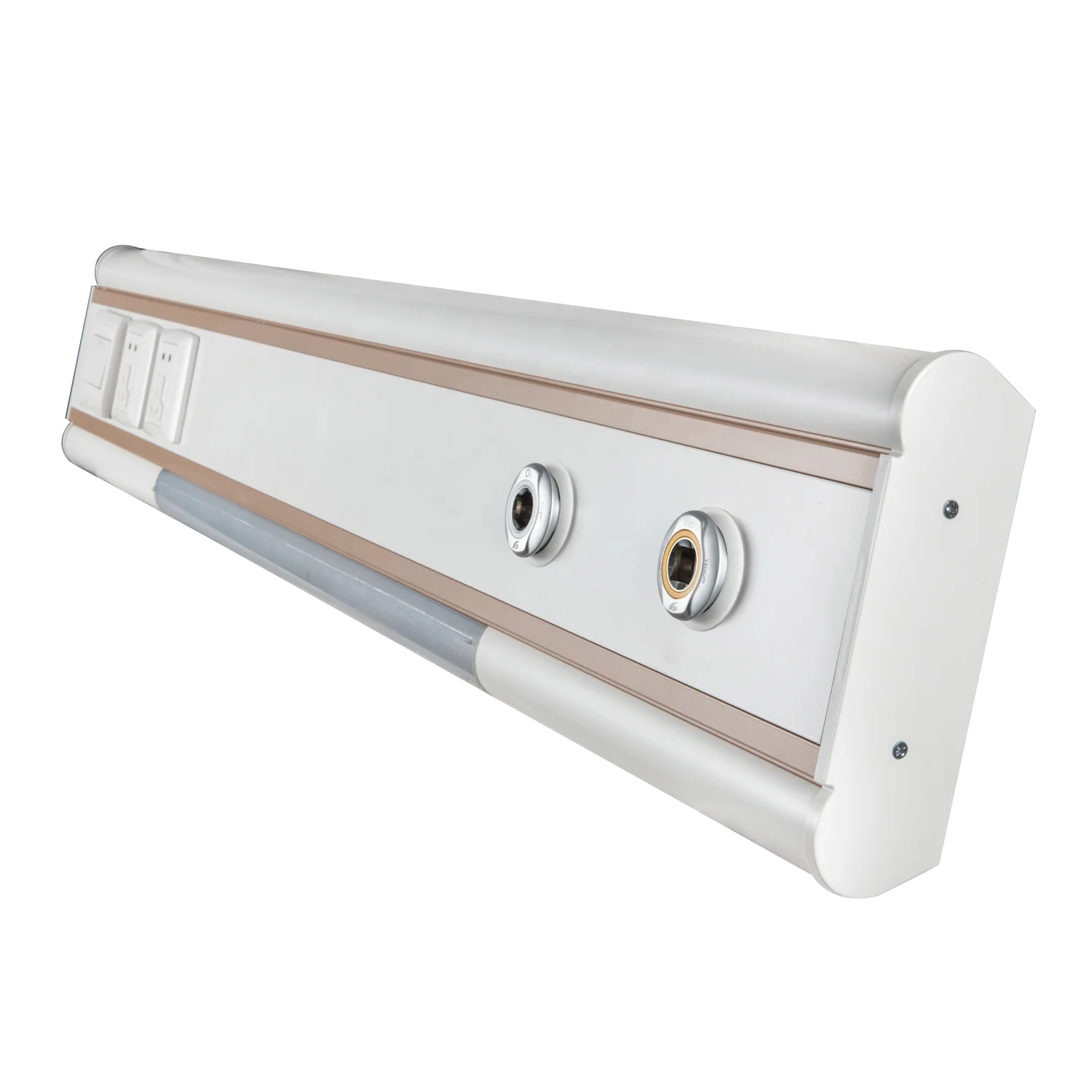 Medical Ward Nursing Equipments Bed Panel Unit White Customized Horizontal Medical Head Hospital Bed Unit