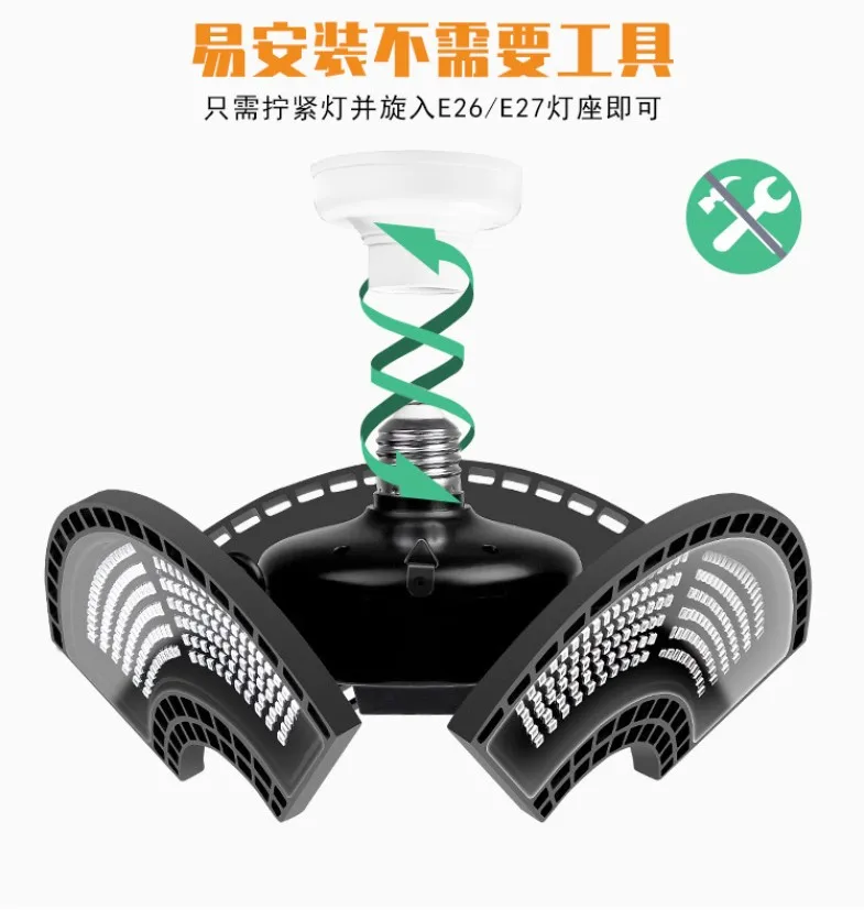 Foldable UFO 100w 200w 300w 400w Grow lights for indoor plants full spectrum medical led plant grow light