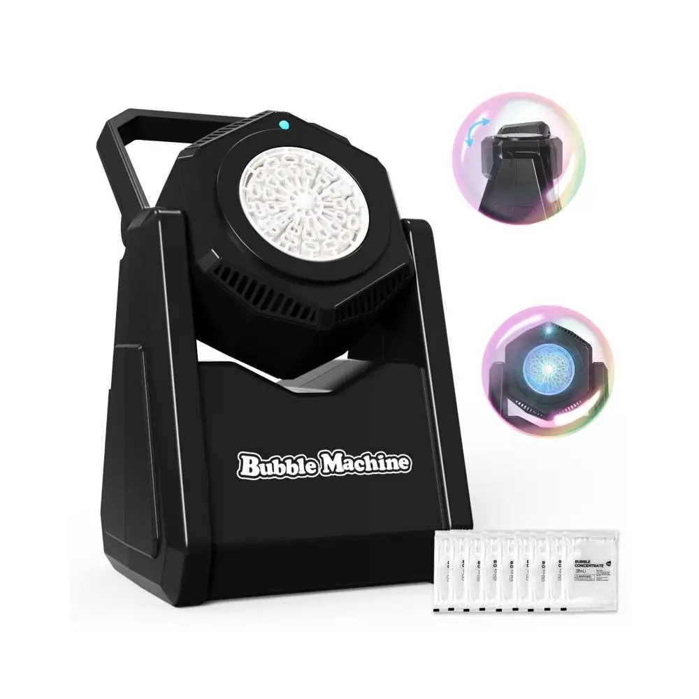 Bubble Maker with Bubble Solution Operated by Batteries for Indoor Outdoor