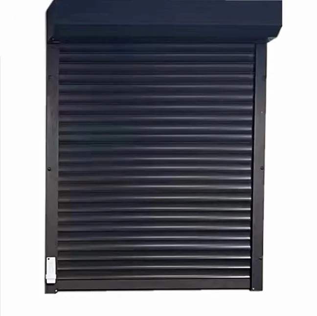 Outdoor Windproof Skylight Roof Roller Blinds Automatic Aluminum Electric Window Hurricane Roller Rolling Shutter