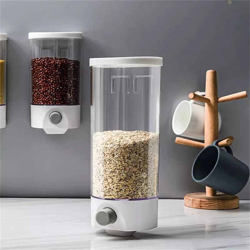 
Household Good Quality Plastic Cereal Candy Nut Storage Food Container Dispenser 