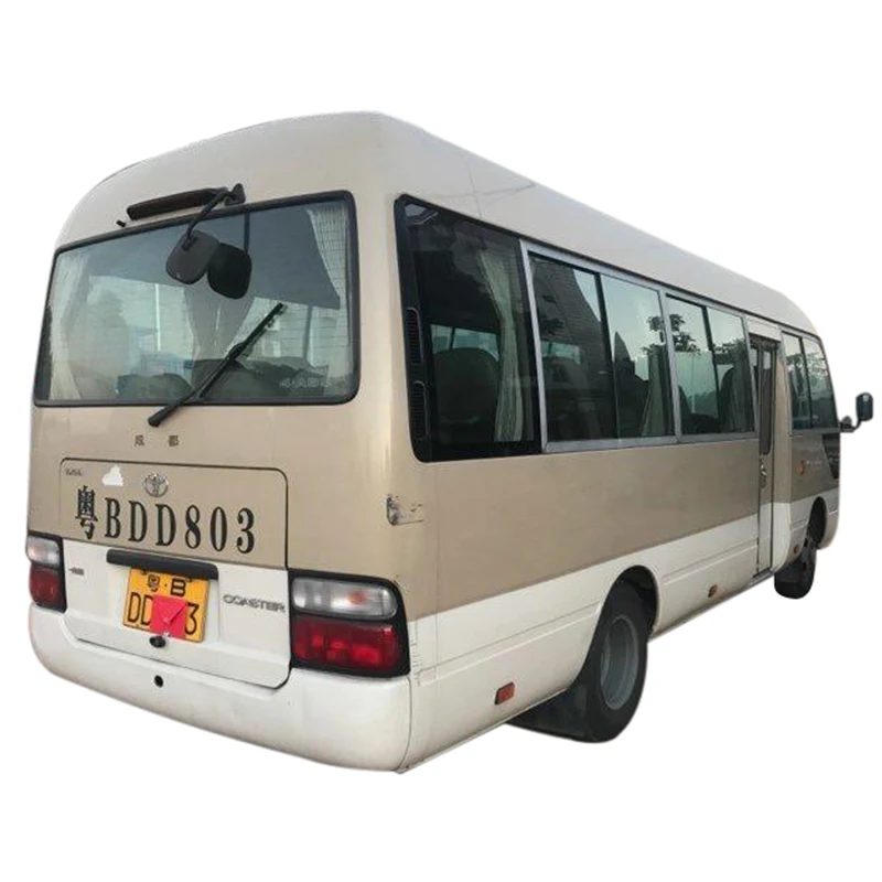 Comfortable Original Coaster Used Bus With 4200CC 6 Cylinder 1HZ Diesel Engine