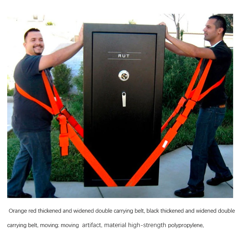 Promotion Forearm Forklift Lifting Moving Straps/8cm wide Lifting Moving Straps/Furniture moving easily carrying straps