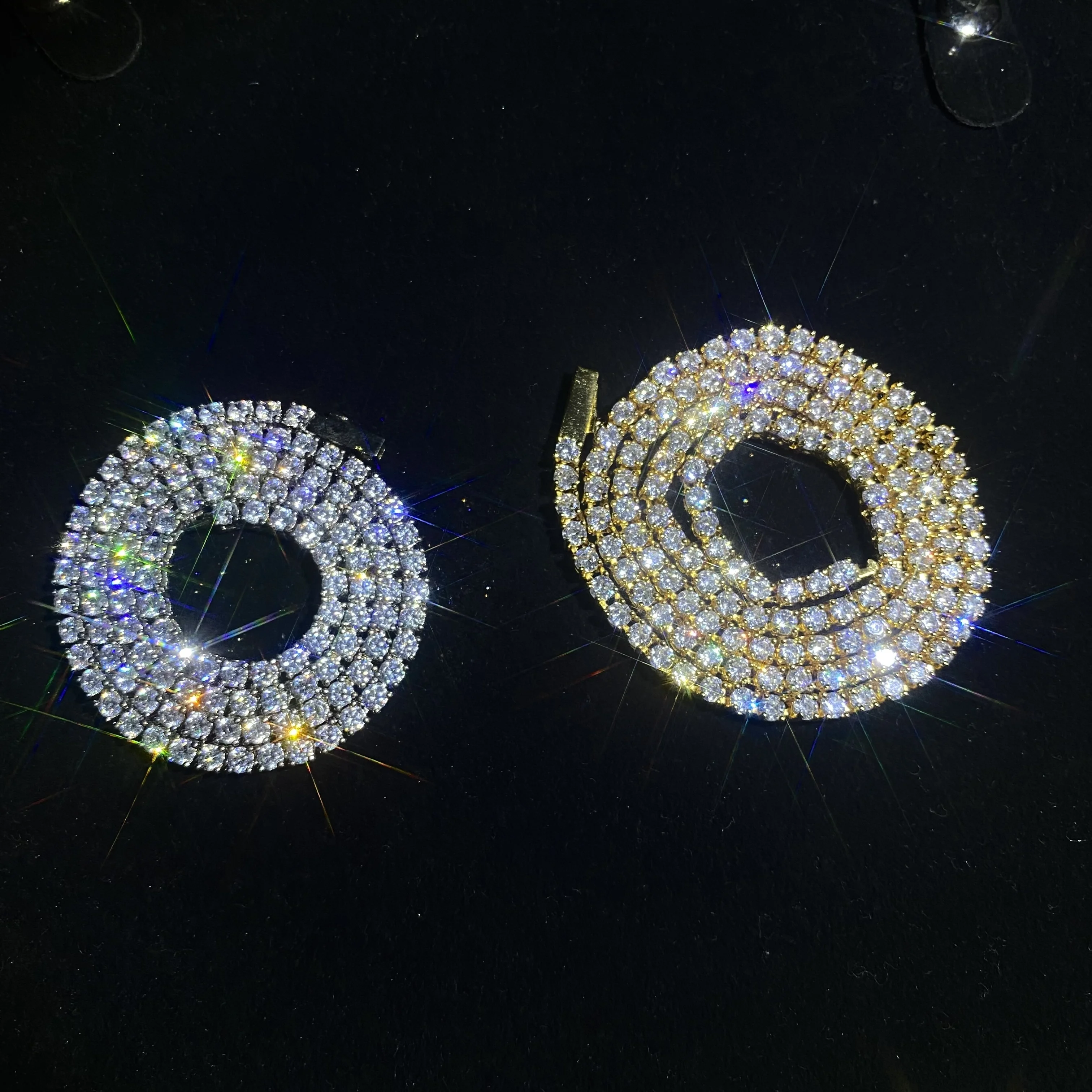 YSS JEWELRY 925 silver 3mm Tennis Chain Chain 2022 New Hip Hop Necklace Male Female 3mm Tennis Chain