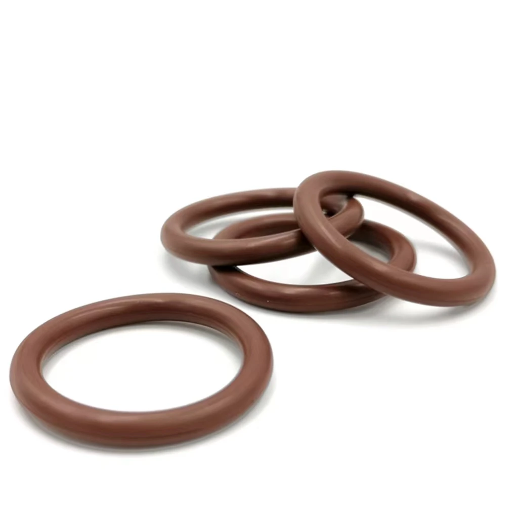 Oil-resistant and wear-resistant acrylic/fluoroplastic sealing ring