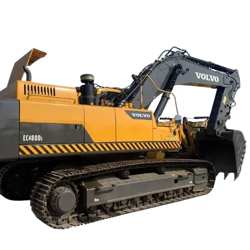 Original Used 48 Ton  Crawler Excavator Ec480dl for VOLVO 480 Secondhand VOLVO- Ec480dl Excavator For Sale