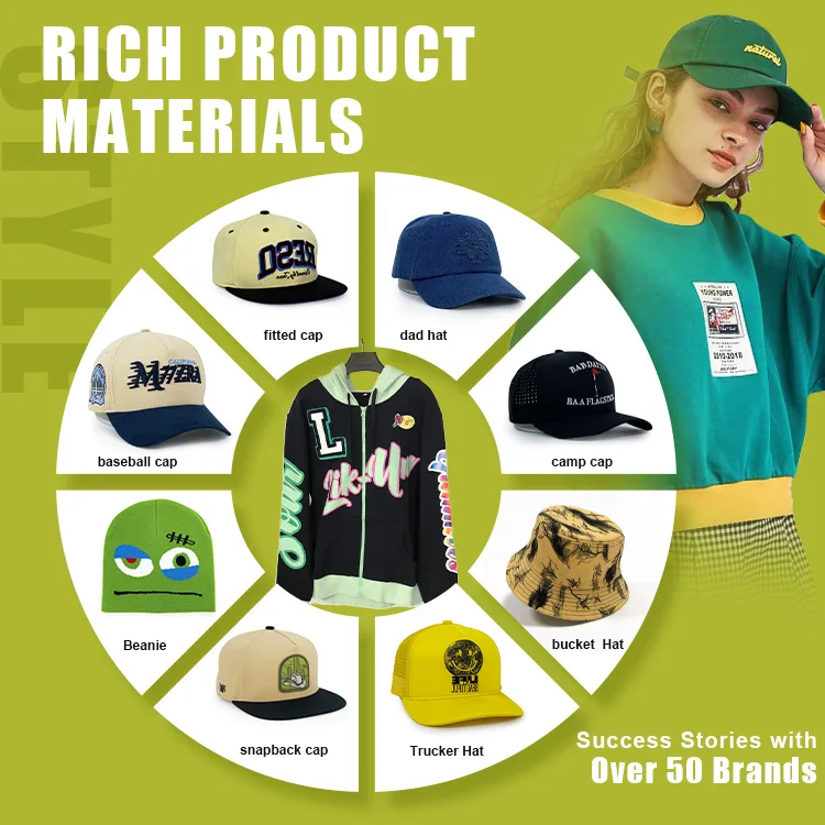 Original Customized Snapback Two Tone Curved Brim Woven Patch 100% Cotton Blank Sport Gorras Baseball Caps Hats