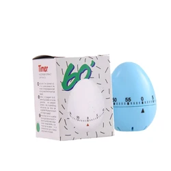 EGG 60 Minutes  Funny Mechanical Home Kitchen Egg Timer For Cooking,Kids study,meeting BAKING CLASSROOM