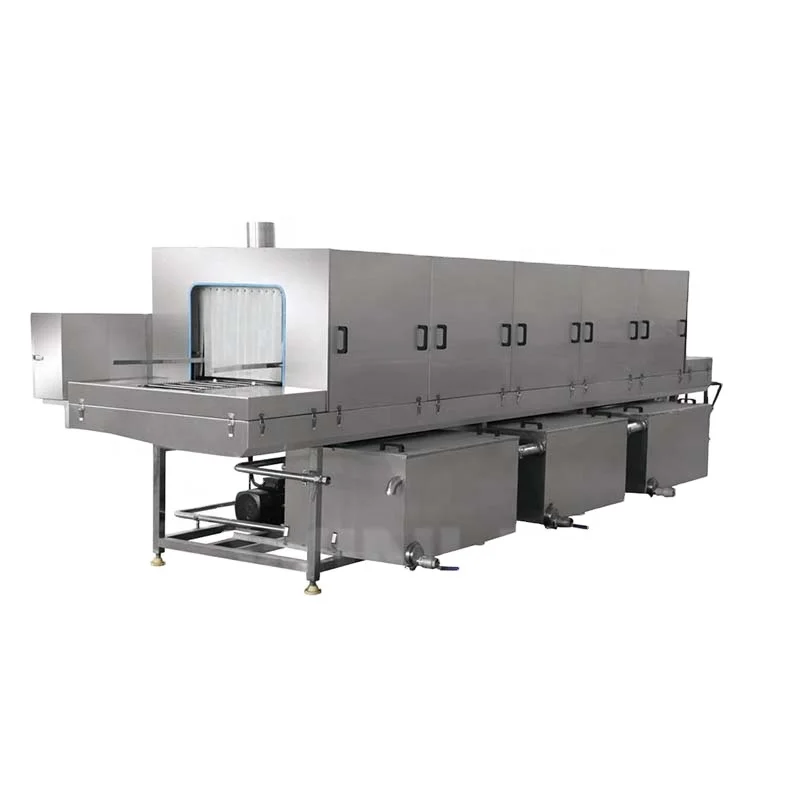 Crate washer plastic box cleaning washing machine stainless steel tray  washing machine plastic basket washing machine