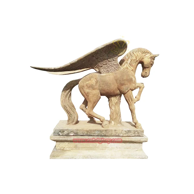 Western style Stone garden Street Landscape decoration Design stone art Sculpture Marble Gargoyle Statue