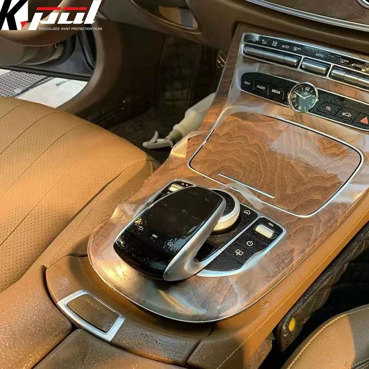 Высококачественная Глянцевая Прозрачная Автомобильная самовосстанавливающаяся наклейка KPAL ppf для