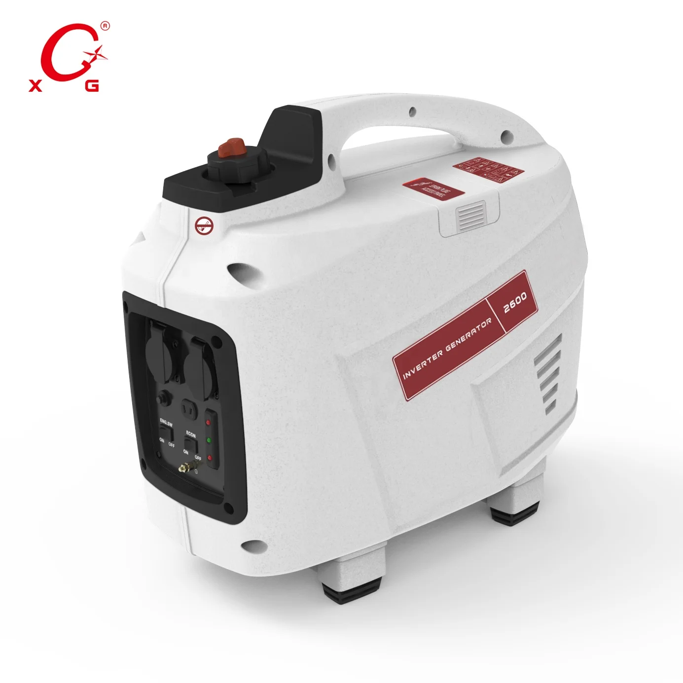Home Use 3.0kVA Gasoline Generator Power Construction Digital Inverter Generator Petrol Portable Recoil Start Mini Generator