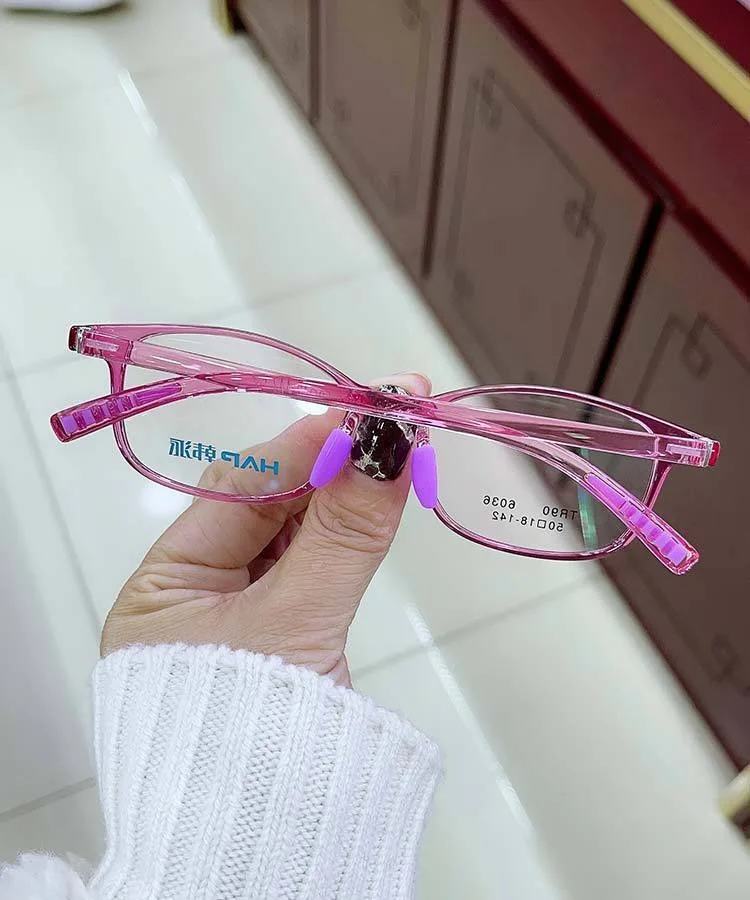 Multifunctional Optical Glasses Myopia TR90 Anti Blue Light Silicone Child Square Glasses configured With Non Slip Nose Pads