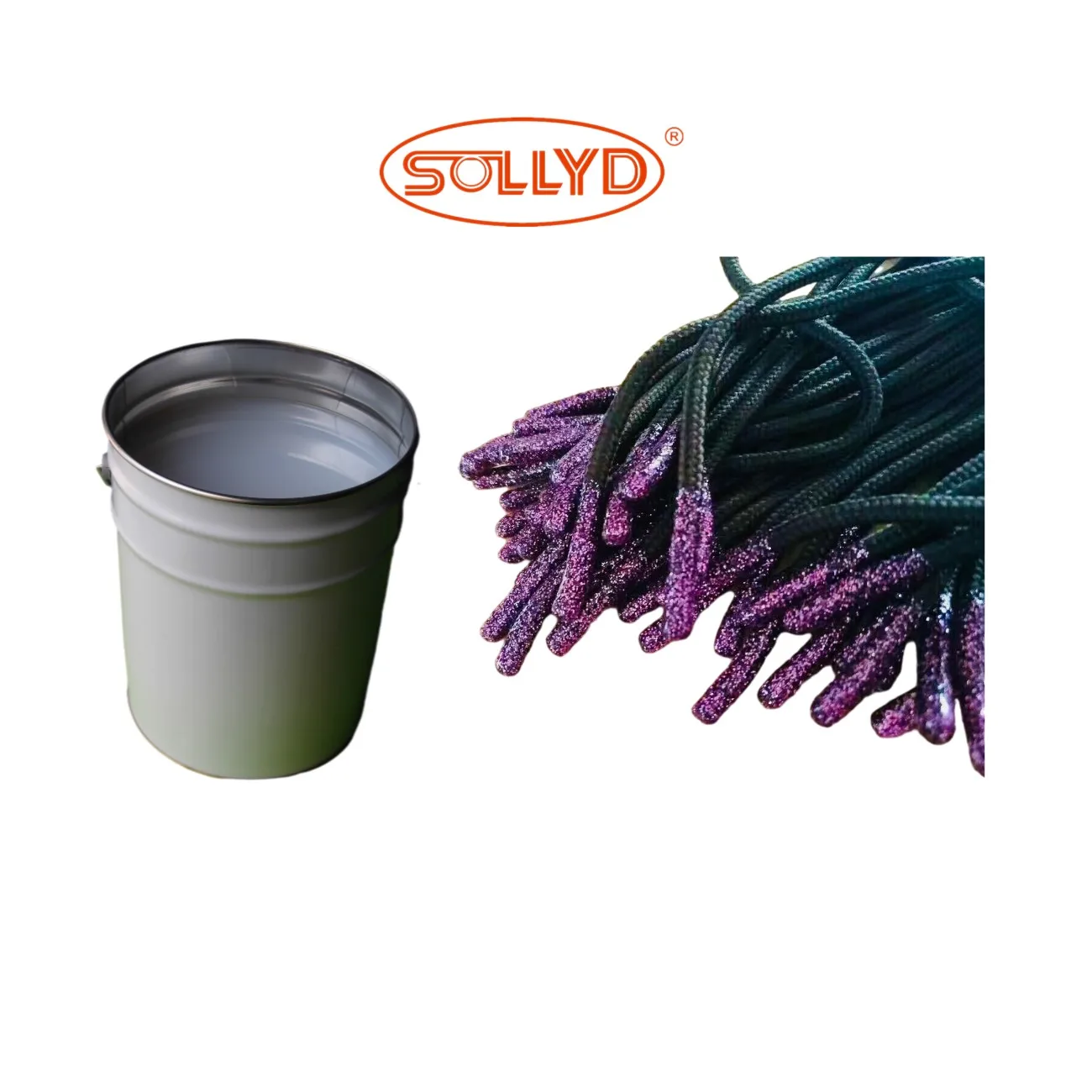 Жидкий силикон для обуви шнурки/шнуры для погружения